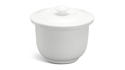 Thố 0.33L + nắp Daisy Lys - Trắng Ngà