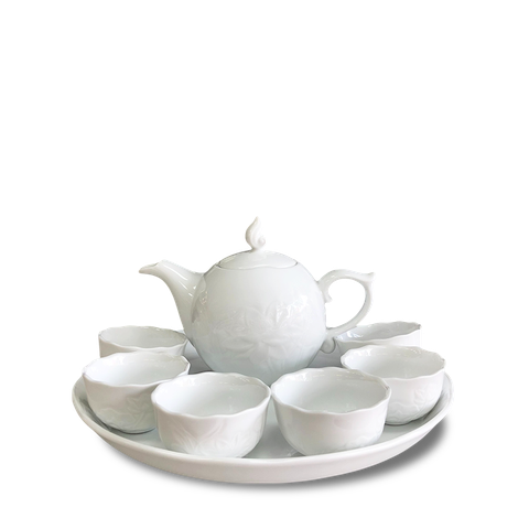 Bộ trà SEN 0.3 L - IFP - Trắng Ngà