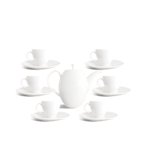 Bộ trà cao 0.47 L - Anna - Trắng Ngà