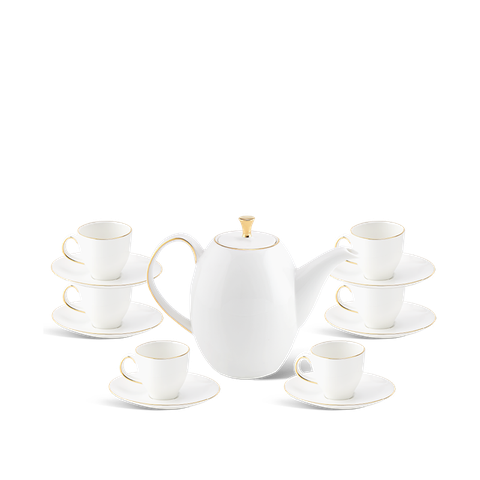 Bộ trà cao 0.47 L - Anna IFP - Chỉ Vàng