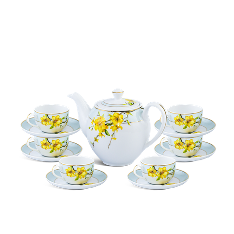 Bộ trà 0.8 L - Camellia - Hoa Mai