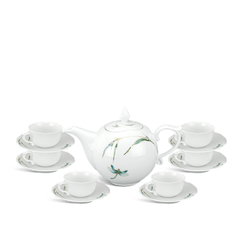 Bộ trà 0.7L - Mẫu Đơn IFP - Thanh Trúc