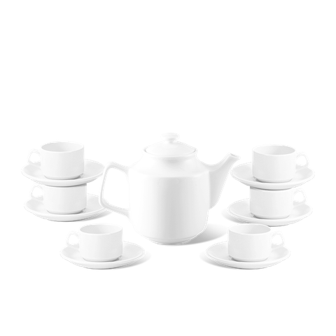 Bộ trà 1.1 L - Jasmine - Trắng