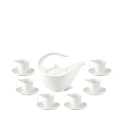 Bộ trà 0.45 L - Anh Vũ IFP - Trắng Ngà