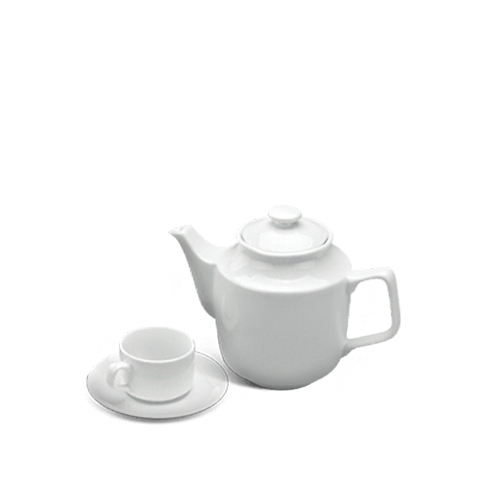 Bộ trà 0.7L - Jasmine - Trắng