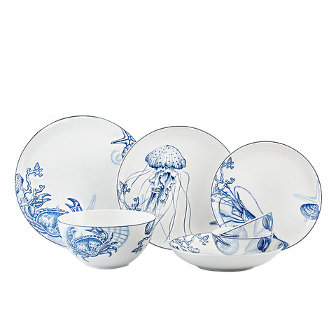 Bộ đồ ăn 09 sản phẩm - Timeless IFP - Đại Dương