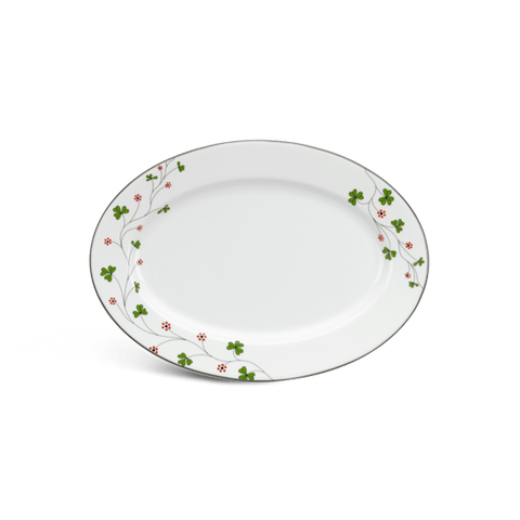 Dĩa oval 32 cm - Jasmine - Hoa May Mắn