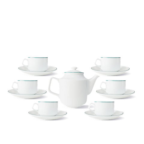 Bộ trà 0.7 L - Jasmine - Chỉ Xanh Lá