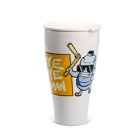 Ly sứ dưỡng sinh 0.48 L (K2) + nắp Bye Bye Human