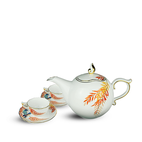 Bộ Trà 0.7 L - Mẫu Đơn - Đôi Bạn