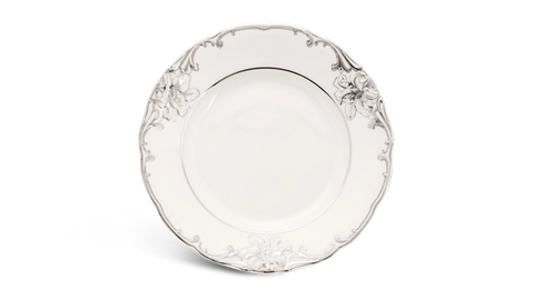 Dĩa tròn 20cm - Đài Các - Trang trí Bạch Kim