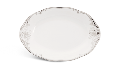 Dĩa Oval 32 cm - Đài Các - Trang trí Bạch Kim