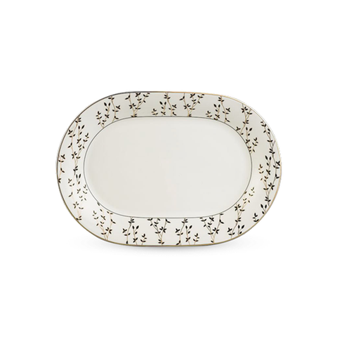 Dĩa Oval 32 cm - Tulip Ngà - Awakening