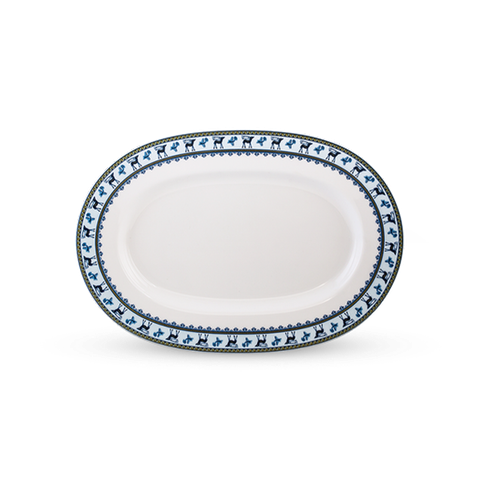 Dĩa Oval 32 cm - Camellia - Lộc Lạc