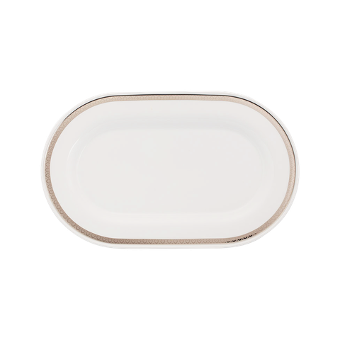 Dĩa Oval 34 cm - Sago - Thiên Tuế