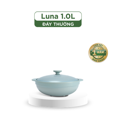 Nồi dưỡng sinh Luna 1.0 L + nắp (CK) - HealthyCook - Màu Xám 2