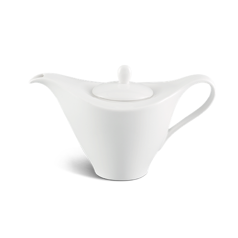 Bình trà cao 1.1 L + nắp Anh Vũ Lys Trắng Ngà