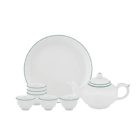 Bộ trà 0.35 L - Jasmine - Chỉ Xanh Lá