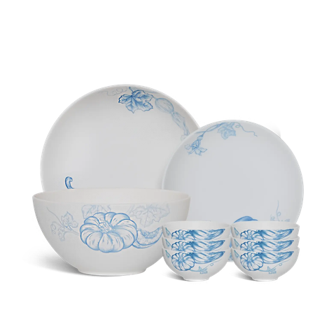 Bộ đồ ăn 09 sản phẩm - Timeless IFP - Vườn Nhà Sương Mờ