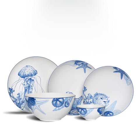 Bộ đồ ăn 17 sản phẩm - Timeless IFP - Đại Dương Sương Mờ