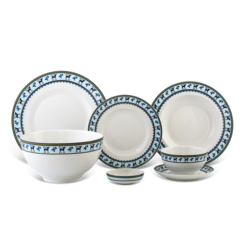 Bộ đồ ăn 23 sản phẩm (B) - Camellia - Lộc Lạc