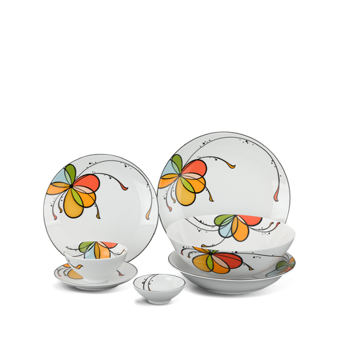 Bộ đồ ăn 22 sản phẩm - Daisy - Bóng Bay