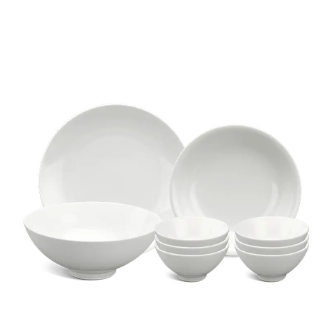 Bộ đồ ăn 9 sản phẩm – Daisy IFP – Trắng Ngà