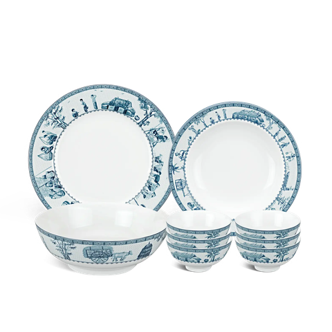 Bộ đồ ăn 9 sản phẩm - Jasmine - Thôn Dã