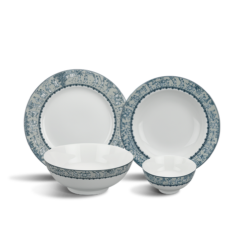 Bộ đồ ăn 9 sản phẩm - Jasmine - Vinh Quy Nhạt