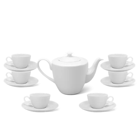 Bộ trà 0.65 L - Daisy - Trắng