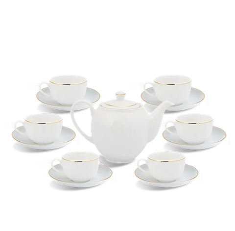 Bộ trà 0.8 L - Camellia - Chỉ Vàng