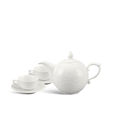 Bộ trà 0.7 L - Sen IFP - Trắng Ngà