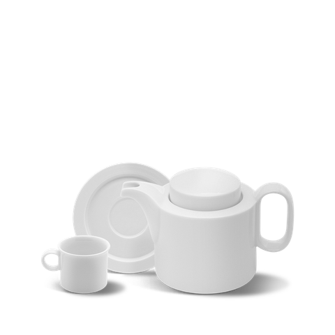 Bộ trà cao 0.33L - Gastroline - Trắng