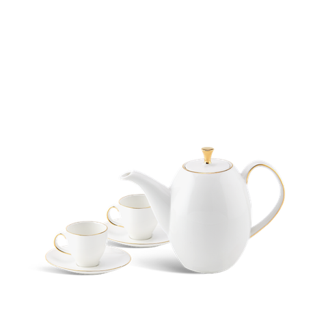 Bộ trà cao 0.47 L - Anna IFP - Chỉ Vàng