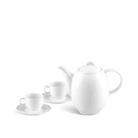 Bộ trà cao 0.8 L - Sago - Trắng