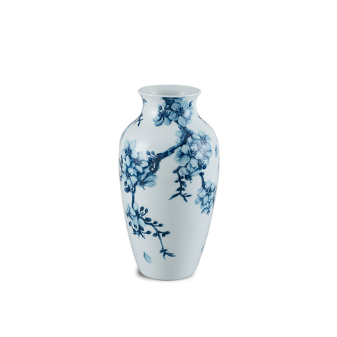 Bình hoa 27x14.5 cm - Bình hoa - Hoa Mai (Cobalt)