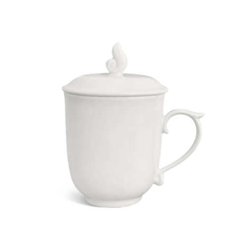 Ca trà + nắp 0.30 L - Mẫu Đơn IFP - Trắng Ngà