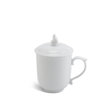 Ca trà 0.30 L - Mẫu Đơn - Trắng