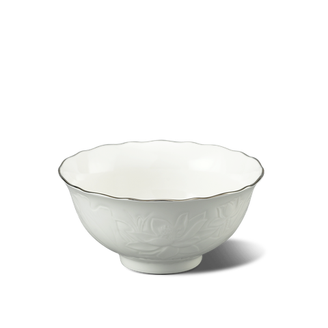 Chén cơm 11.5 cm - Sen IFP - Chỉ Bạch Kim