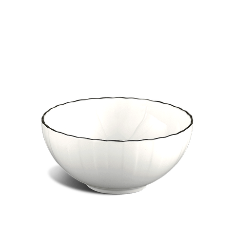 Chén cơm 12 cm - Ngọc Biển - Chỉ Bạch Kim