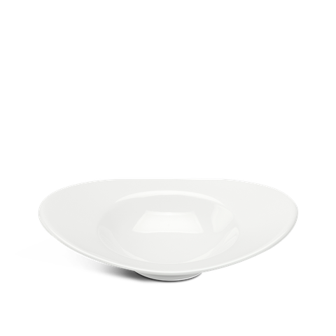 Chén oval vành 17 cm misc-assortment Lys Trắng Ngà