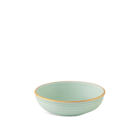 Chén chấm 9 cm - Cordon - Men Ngọc Sương Mờ (Trang trí Vàng)