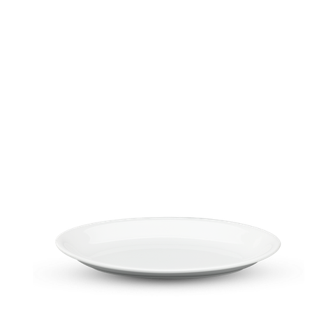 Dĩa Oval ảo 25cm - Daisy - Trắng