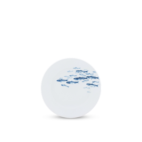 Dĩa tròn 20cm - Jasmine - Cá Cơm Sương Mờ