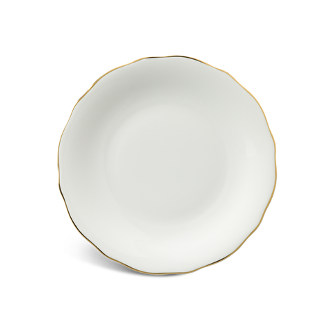 Dĩa tròn 27cm - Mẫu đơn IFP - Chỉ Vàng