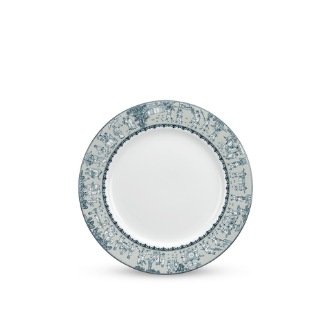 Dĩa tròn 20cm - Jasmine - Vinh Quy Nhạt