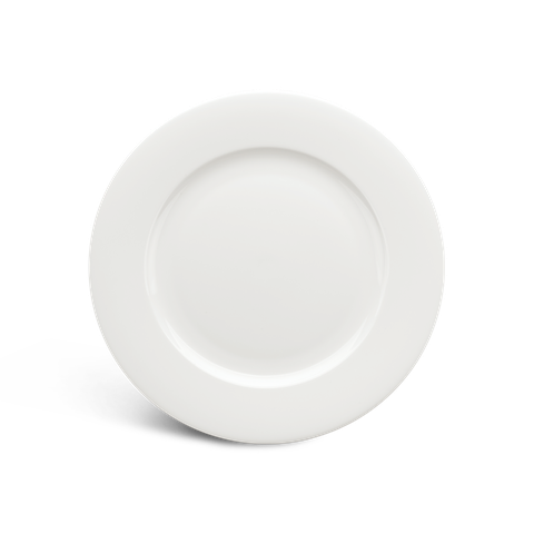 Dĩa tròn 25 Cm -  Jas Lys -  Trắng Ngà