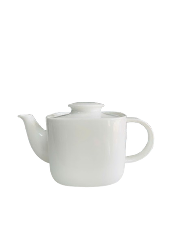 Bình trà 1.25 L + nắp vuông Lys Trắng Ngà