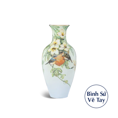 Bình hoa 40 cm - Chim & Trái Gấc