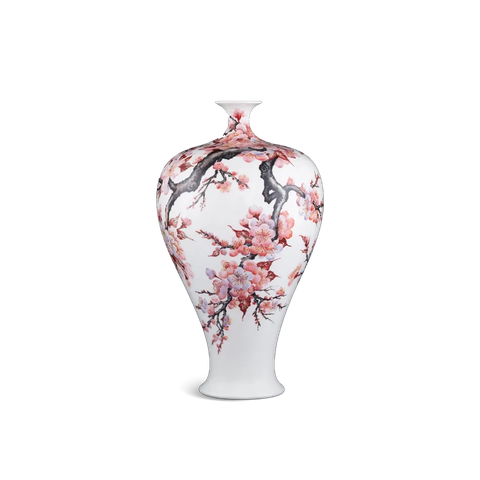 Bình hoa 41 cm - Hoa Đào - Bình Hoa - Trang Trí